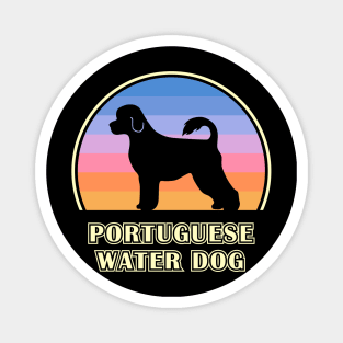 Portuguese Water Dog Vintage Sunset Dog Magnet